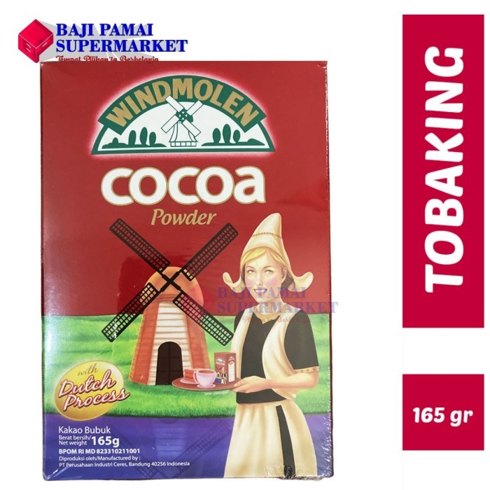 

Windmolen Cocoa Powder 165gr Coklat Bubuk
