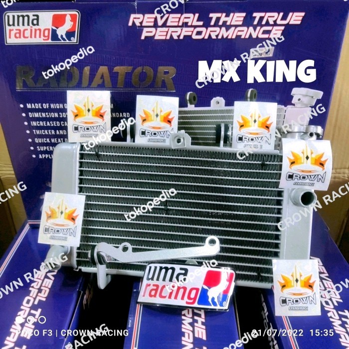 Radiator Uma Racing Yamaha Jupiter MX King