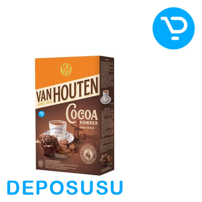 HOT PROMO Van Houten Drinking Chocolate Optimum Cocoa Powder Coklat Bubuk