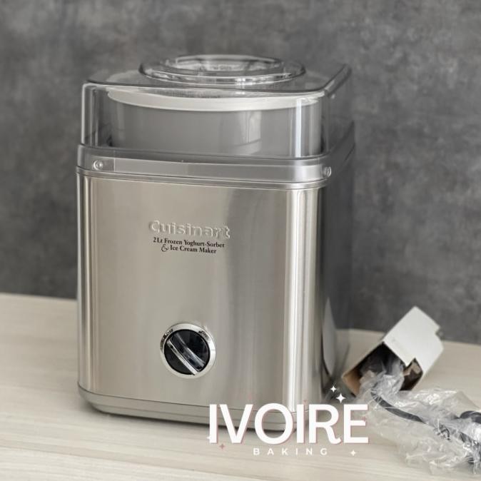 BEBAS ONGKIR - Cuisinart Ice Cream Maker Pure Indulgence 2 Lt