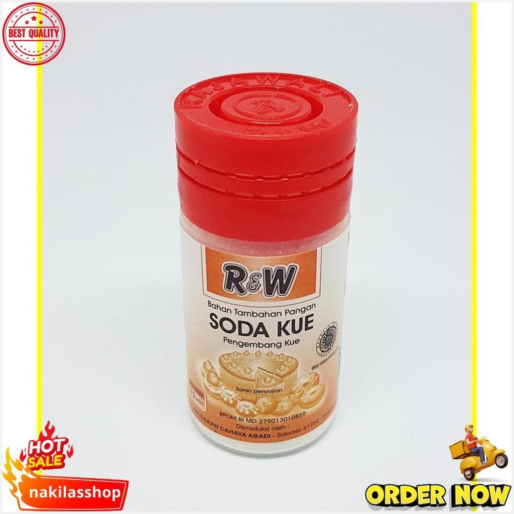 

Soda Kue R&W Botol 10 Gr Terlaris