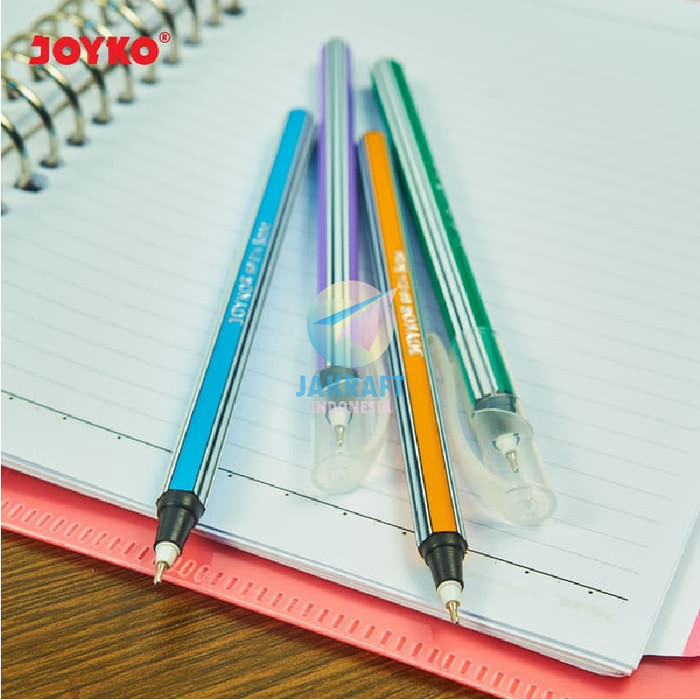 

Pulpen Bolpen Ballpoint Pen Joyko Bp-274 Bono (Hitam) 0.7 Mm Murah