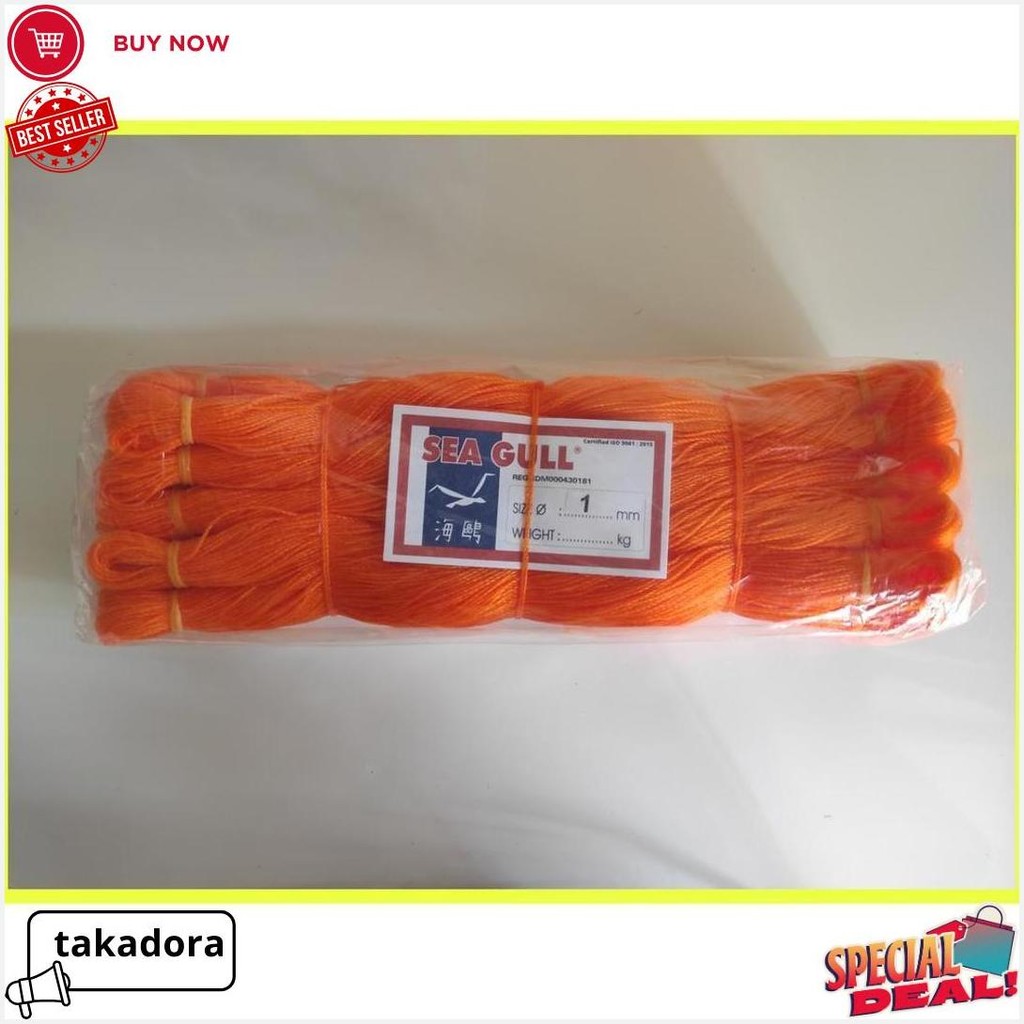 

Tali Tampar Tali Tambang 1Mm Sea Gull Ecer Original Produk