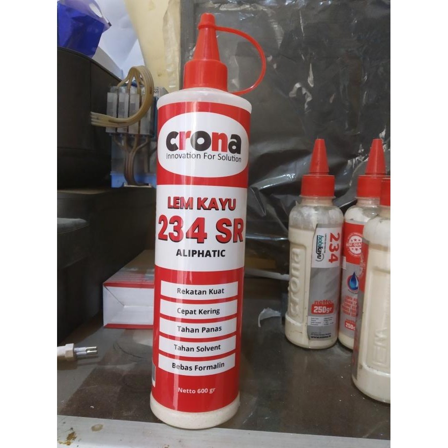 

Promo lem crona 234 600gr kayu COD