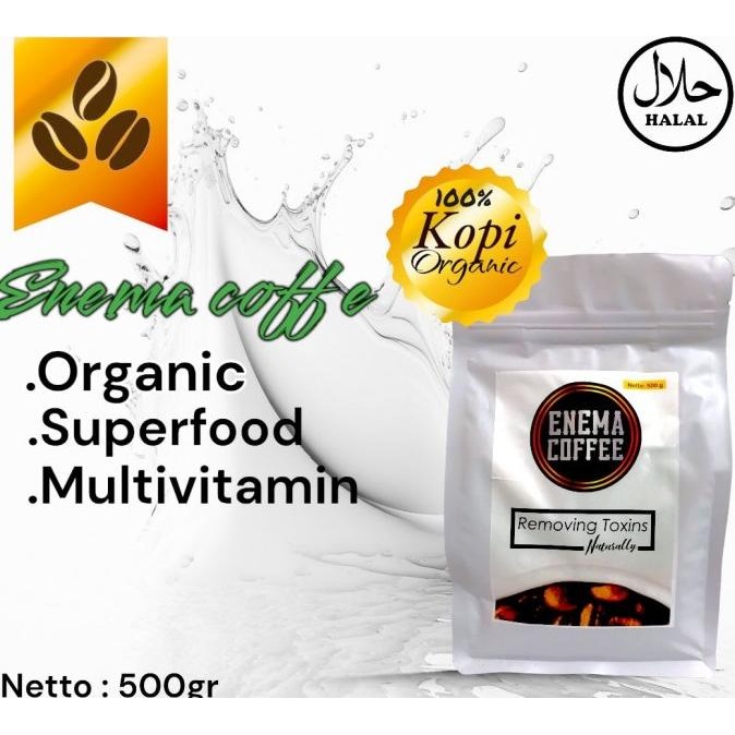 

Kopi Enema Bubuk Organik 500 gram - Medium Roast Terbaik