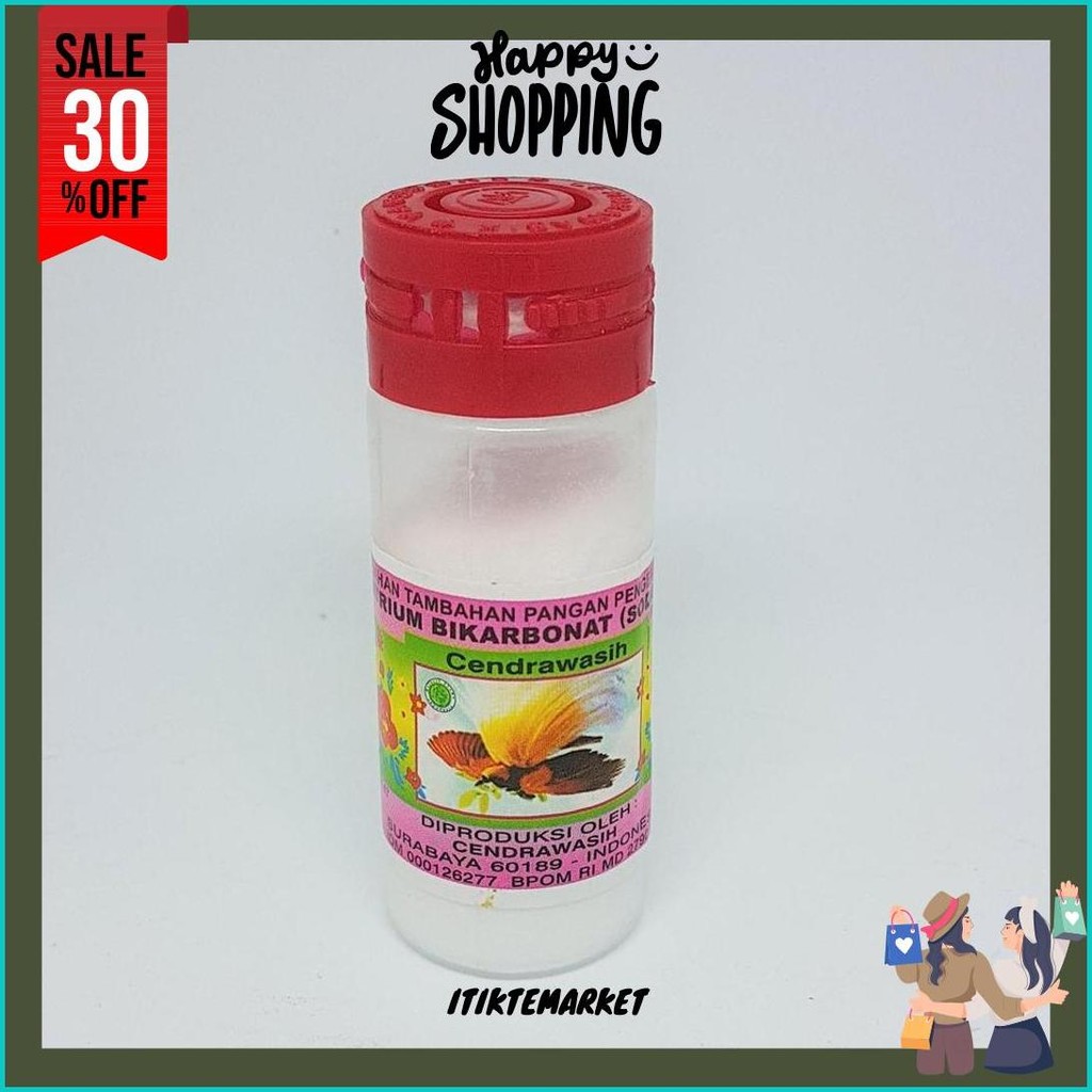 

Soda Kue Cap Cendrawasih 15Gr Siap Kirim