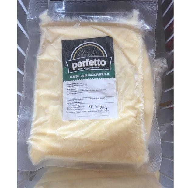 

Keju Mozarella Perfetto 1kg Cheese Mozarela DS