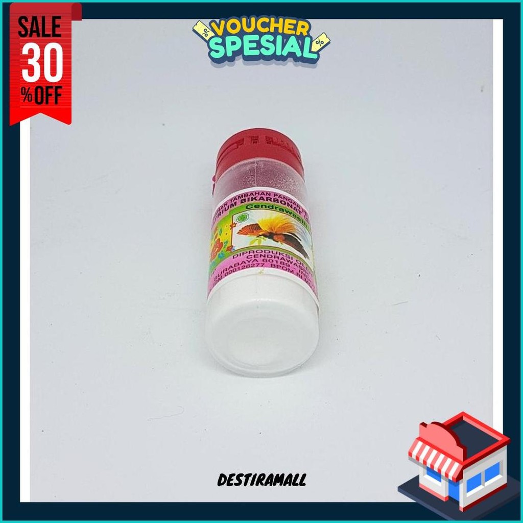 

Soda Kue Cap Cendrawasih 15Gr Terlaris