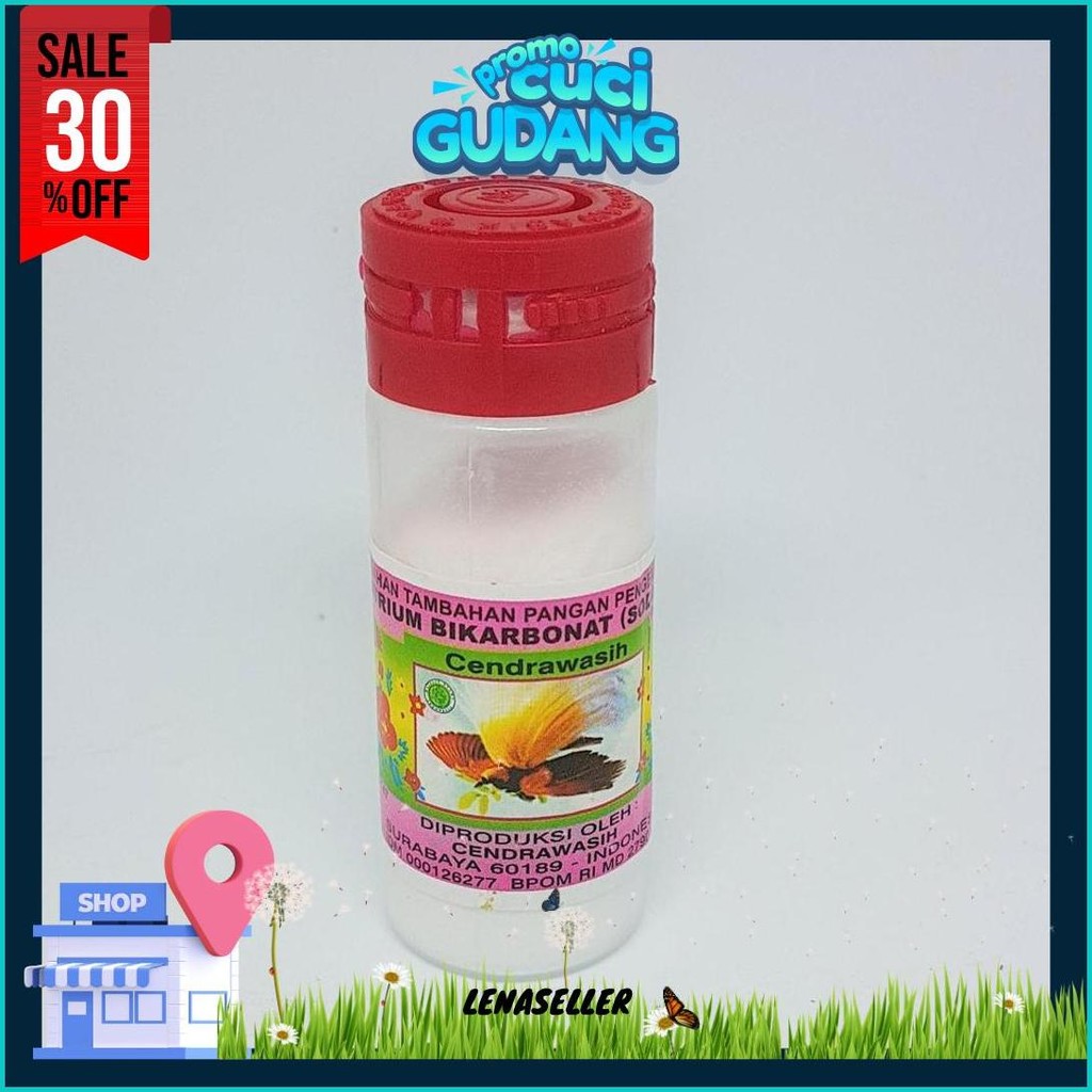 

Soda Kue Cap Cendrawasih 15Gr Termurah Banget