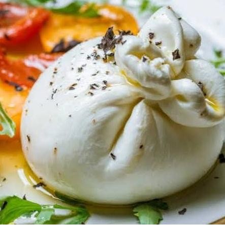 

Mozzarella Burrata cheese keju buratta mozarella italian DS
