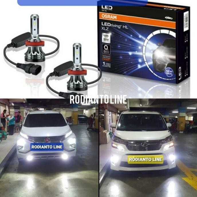 Led Foglamp Mobil Agya, Ayla, Calya H11/H16/H8 12V 6000Kelvin White Rod14