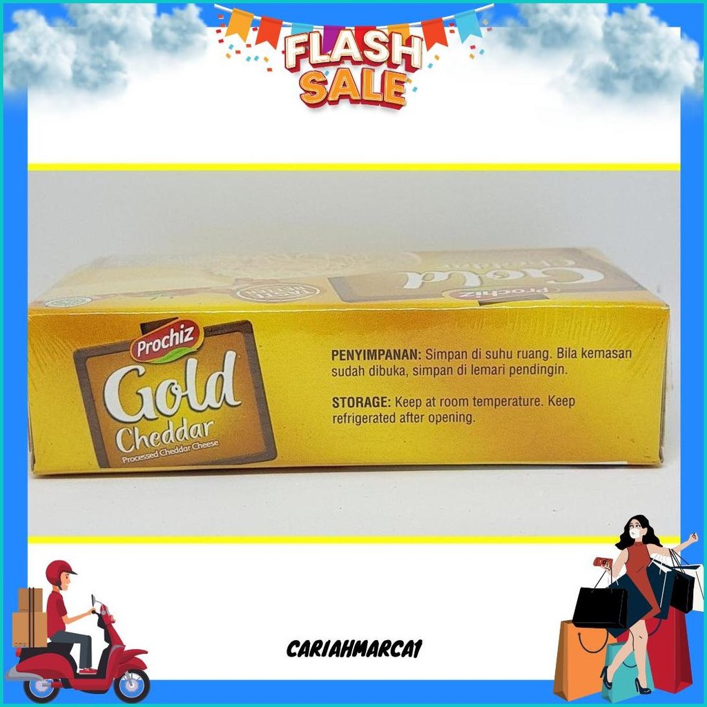 

Keju Prochiz Gold Cheddar 170 Gr Terlaris