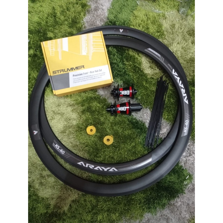 WHEELSET 700C DISCBRAKE QR WHEELSET ROADBIKE DISCBRAKE