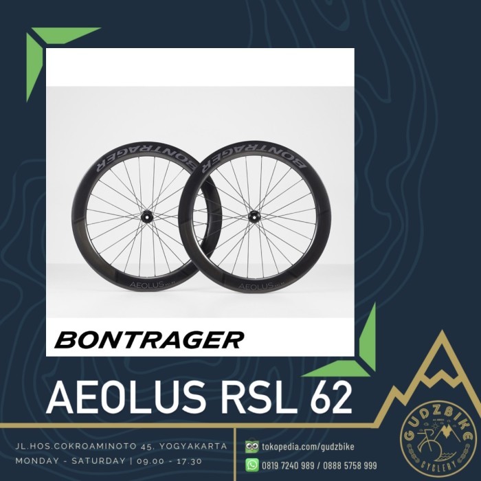 Bontrager Aeolus RSL 62 with DT Swiss 240s EXP carbon roadbike wheels