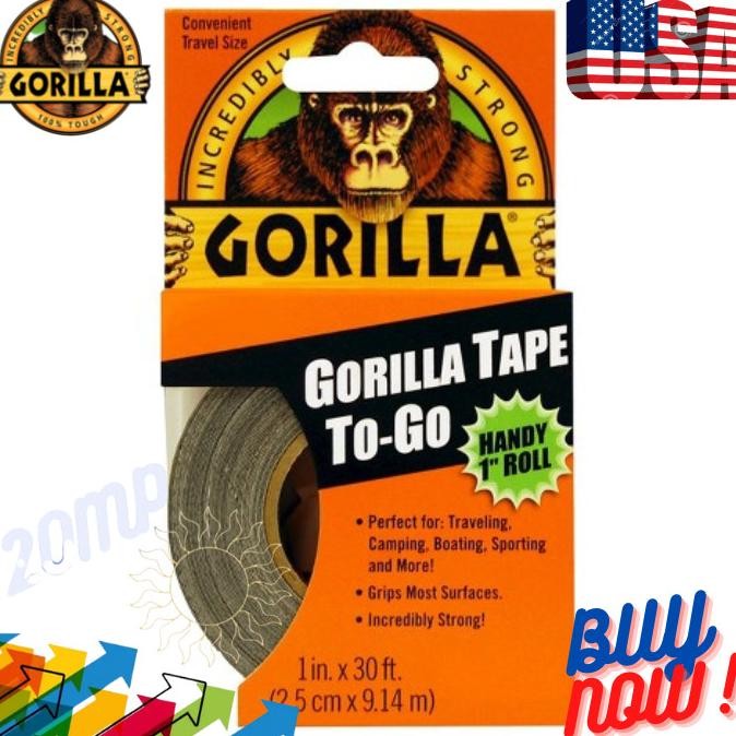 

Sale Isolasi Lakban Gorilla Tape To Go Handy Roll 1Inch