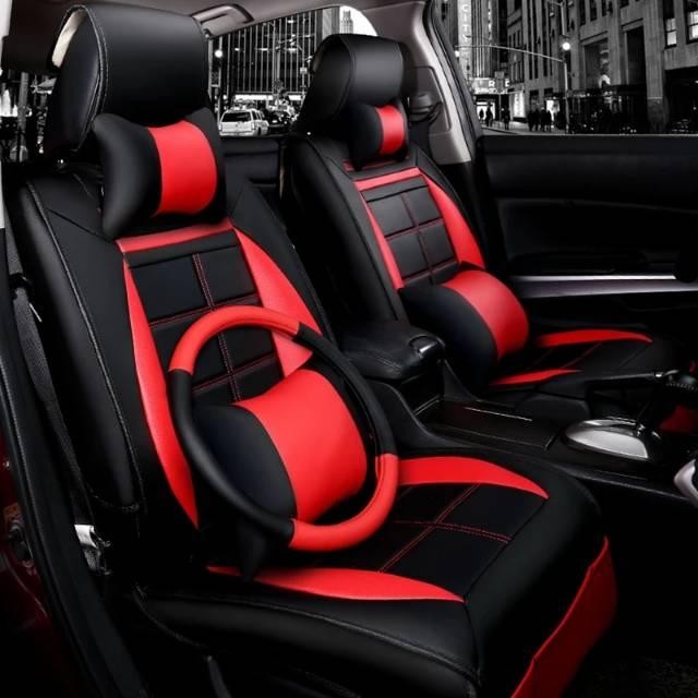 Sarung Jok Mobil Avanza Rush 2021 All Type Mobil+ Flafont Dortim