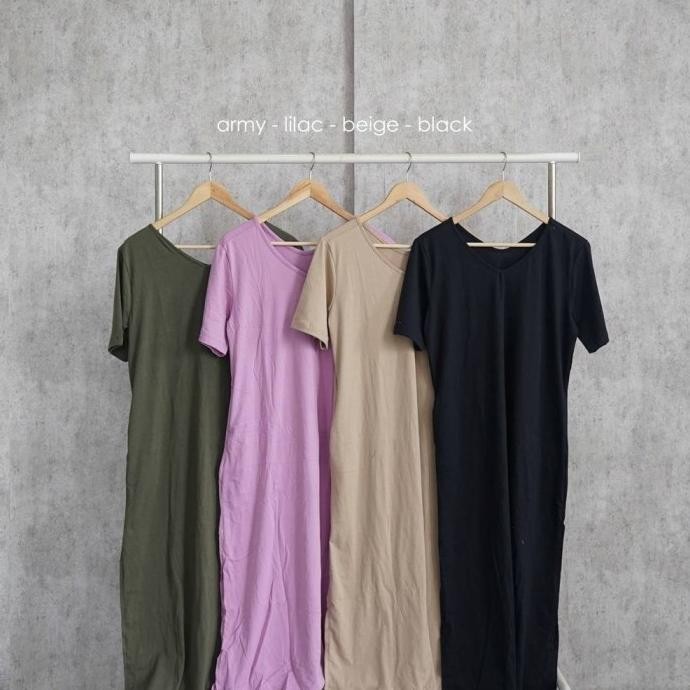 JH VEE LOOSE DRESS WANITA CASUAL BIG SIZE JUMBO
