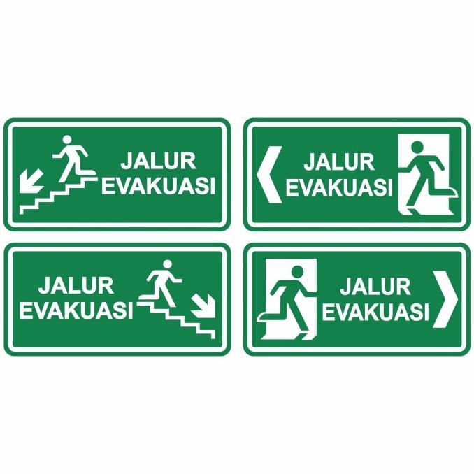 

Sale Rambu Plang Papan K3 Jalur Evakuasi 40Cm X 20Cm Plat Alumunium