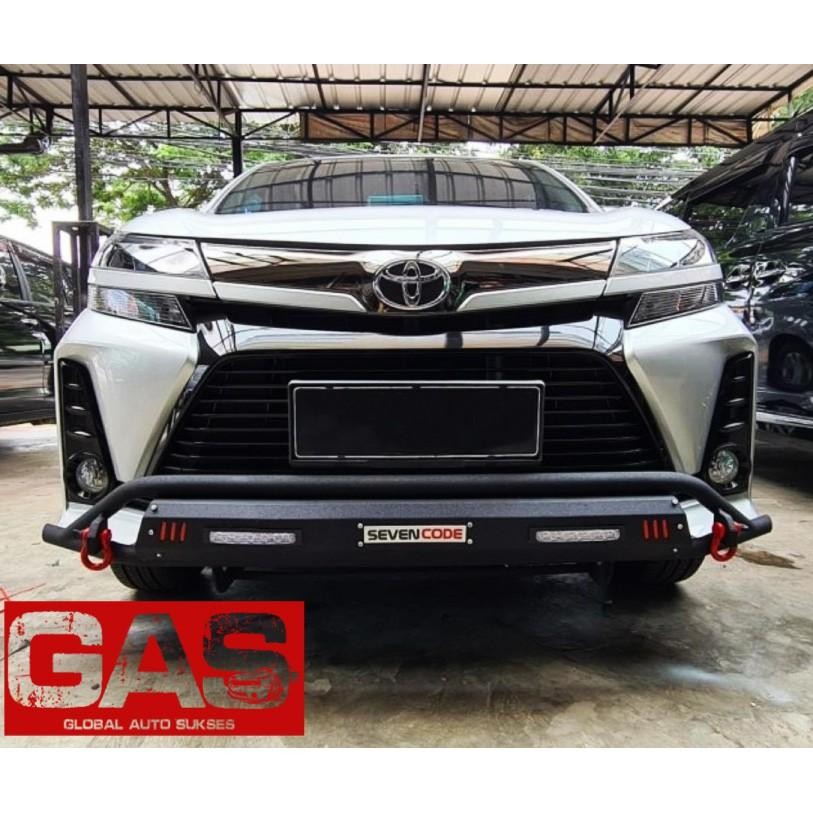 Paket Tanduk Depan + Towing Belakang Cobra New Avanza / New Xenia / Veloz 2019-2020