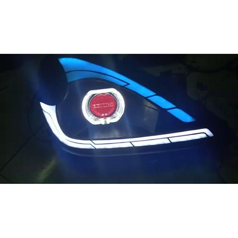 Headlamp Avanza Vvti 2005-2010 Full Led Bar Proji.Headlamp Avanza Vvti