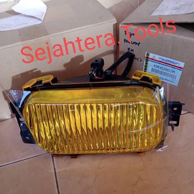 Fog Lamp Lampu Kabut Bemper Mitsubishi Canter Ps110 Ps125 Ps136 Orisinil Ori Original Asli Ktb