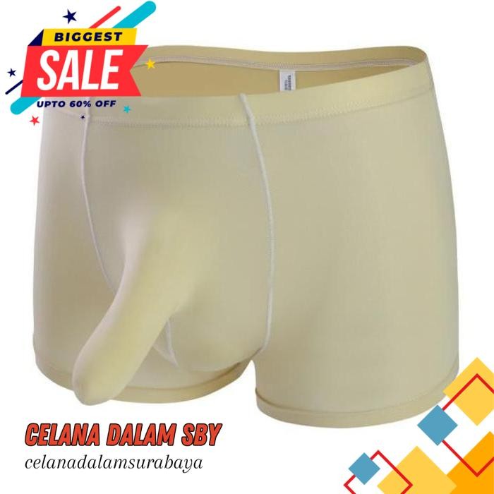 PRIA CELANA DALAM VANSKOOS MEN BOXER BELALAI PRIA CELANA DALAM BELALAI PRIA BEIGE VSI BEST PRODUCT