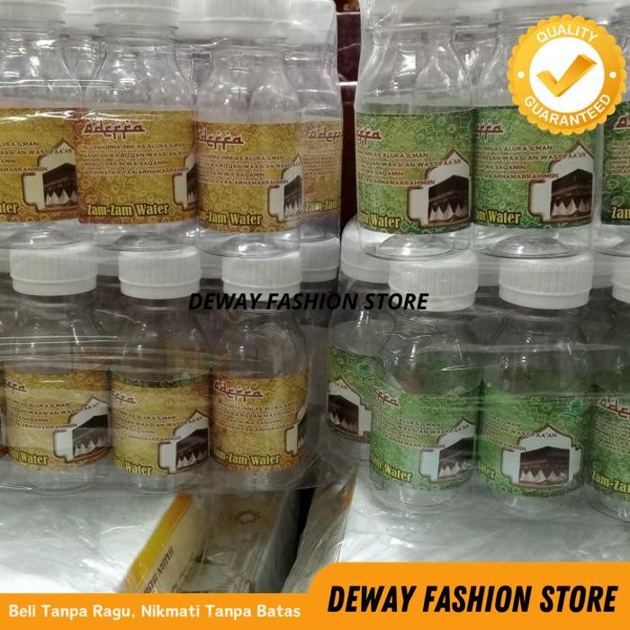 

BOTOL AIR ZAM ZAM 70 ML BY DEWAYFASHION KUALITAS BERKELAS !