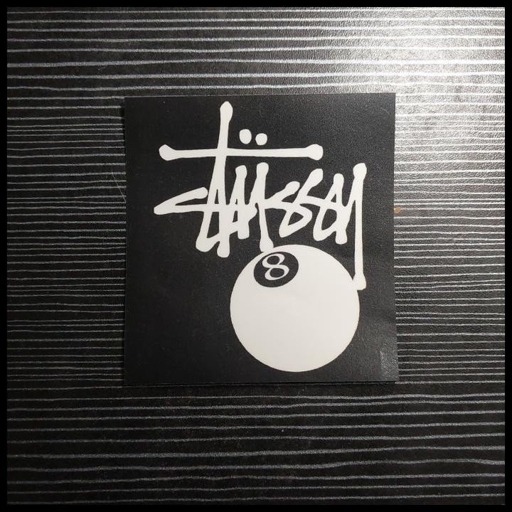 

TERMURAH STICKER FASHION BRAND STUSSY EIGHT BALL !!