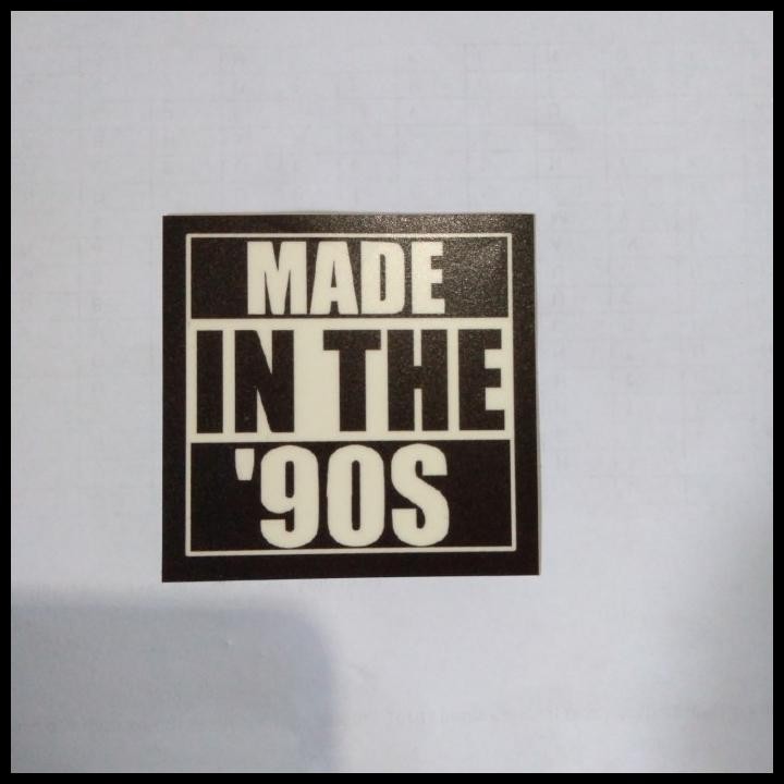 

DISKON STICKER VINTAGE RETRO JADUL MADE IN THE 90S 90AN !!!!!