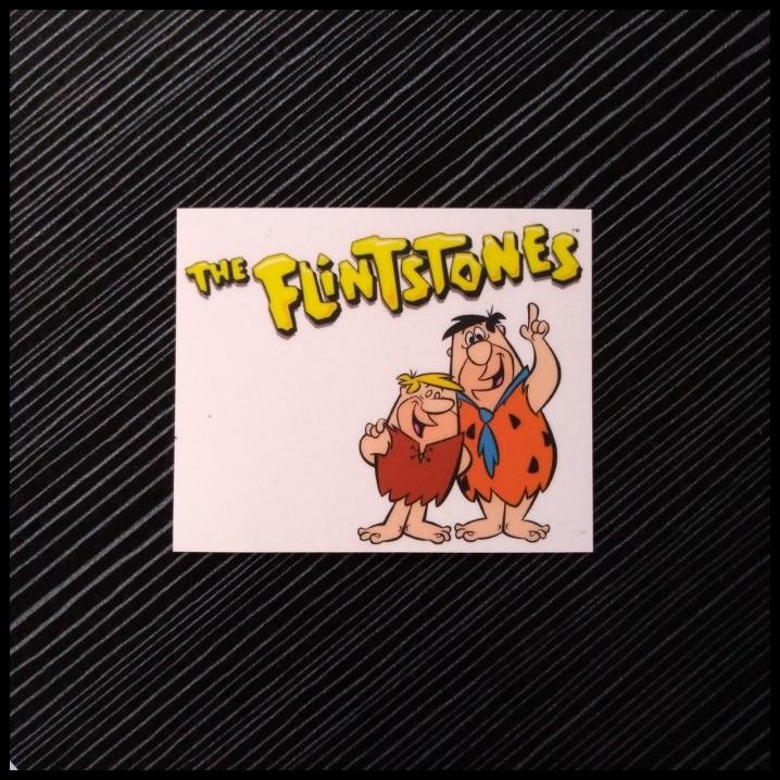 

GRATIS ONGKIR STICKER VINTAGE RETRO 90S CARTOON AND COMICS THE FLINTSTONES !!!!!!