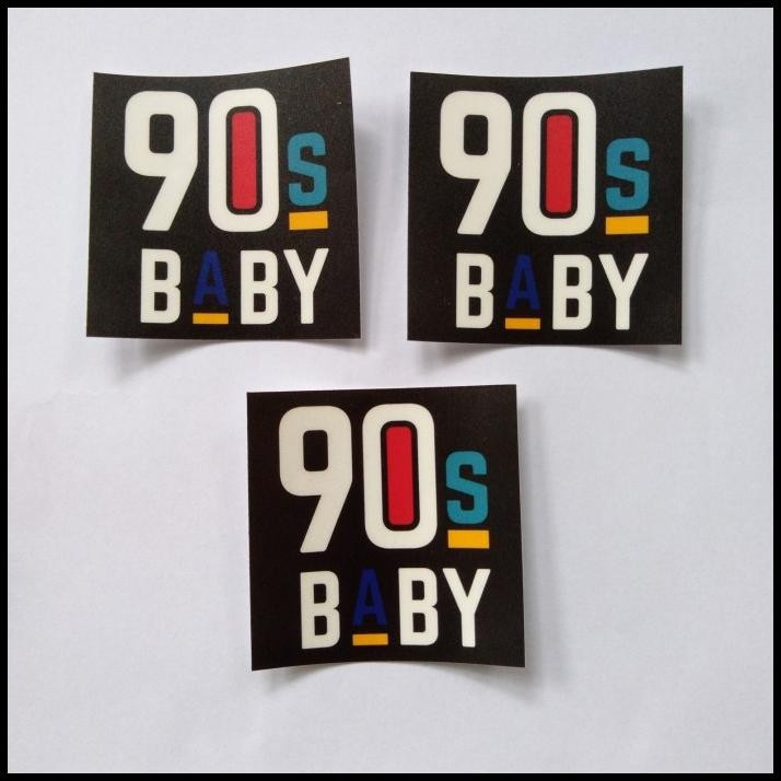 

TERMURAH STIKER RETRO 90'S BABY