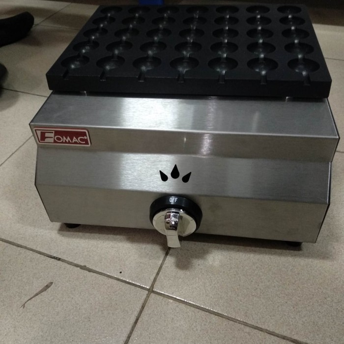 mesin sate telur puyuh gas fomac