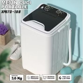 MESIN CUCI PORTABEL/MESIN CUCI ANAK KOS/MESIN CUCI SATU TABUNG/ MESIN CUCI KECIL
