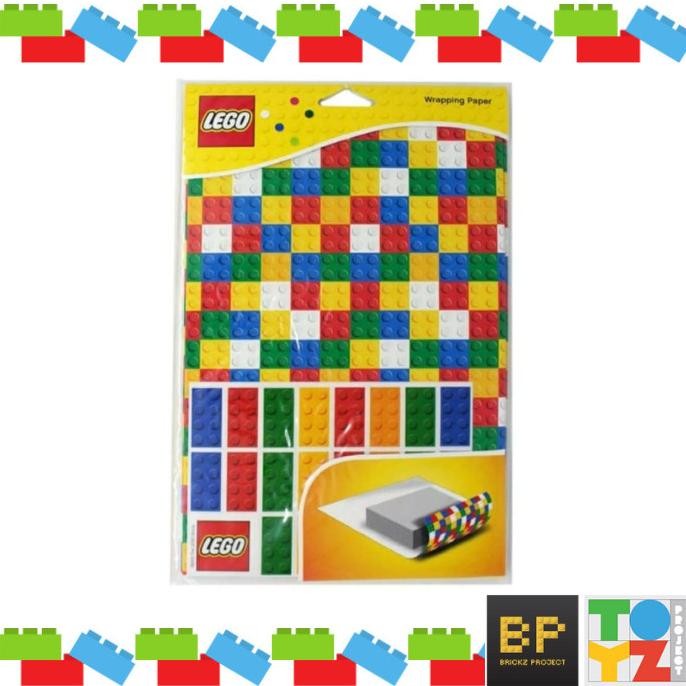 

sale! lego classic 850841 wrapping paper kertas kado