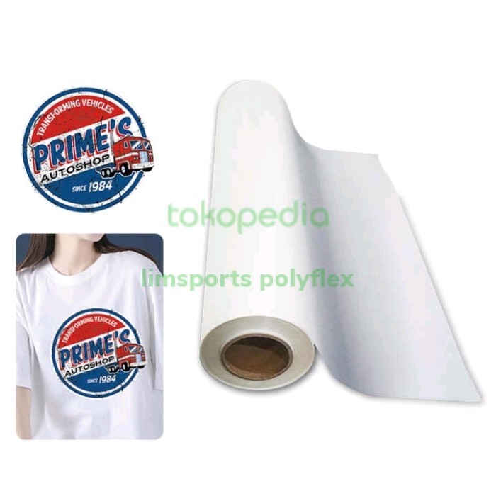 

(Khusus Rollan) Pet Flim DTF Lebar 60cm Type B Atas Doff Bawah Glossy