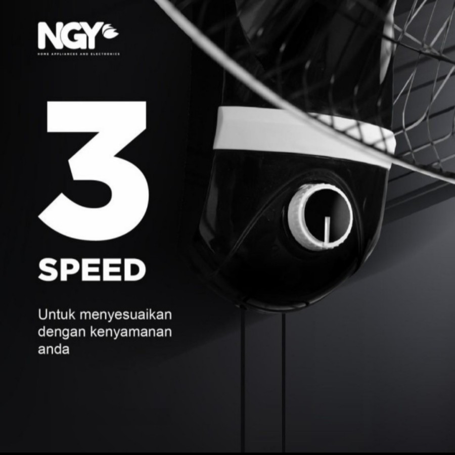 Kipas Angin Dinding Gantung Besi 18 inc / Nagoya Tornado Wall Fan NG-18WF