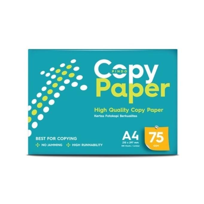

sale! kertas a4 75gr hvs putih print fotocopy
