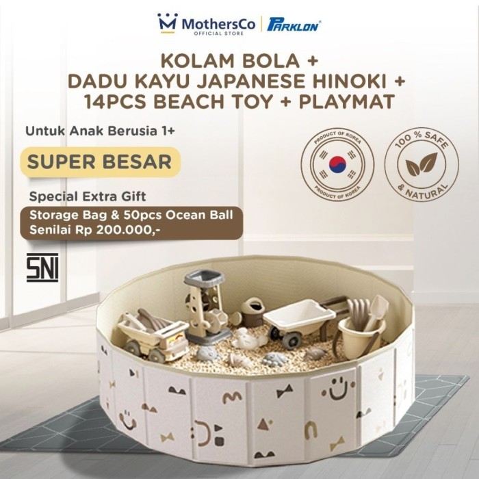 PROMO Parklon Mainan Kolam Mandi Bola Anak Mainan Sensorik Ball Pit
