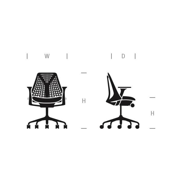 Herman Miller Sayl Chair Black