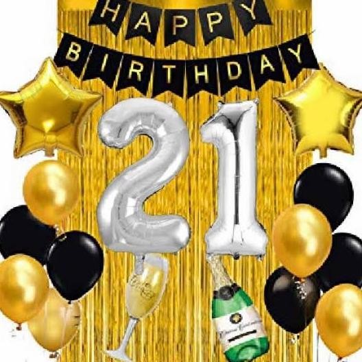 #@#@#@#@] [paket] 1 set birthday hbd cheers wine fancy romantic elegant gold