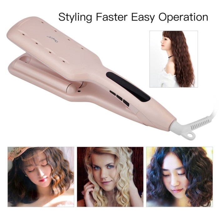 HOT SALE Ckeyin Alat Keriting Rambut Otomatis Bergelombang Catokan Rambut