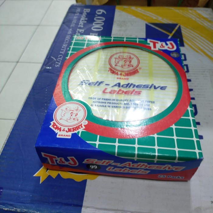 

TERLARIS! label tom jerry 99 (perpak)