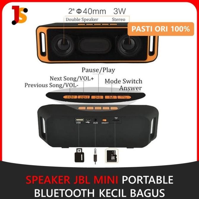 SEPIKER BLUETOOTH BIG BASS MINI SPEAKER PORTABLE SPIKER AKTIF BLUTOOTH ms