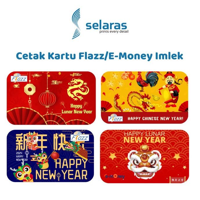 

Angpau Imlek Kartu Flazz BCA Emoney Mandiri Chinese New Year Custom P52A