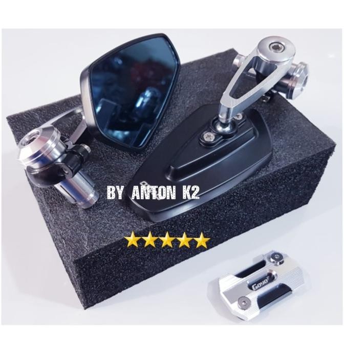 TERMURAH SPION JALU OVAL/BAR END VARIASI MOTOR BEAT KARBU/BEAT ESP ISS/SCOOPY