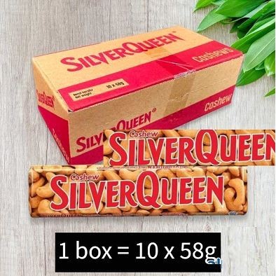 

1 dus silver queen cashew 58 gr x 10 pcs