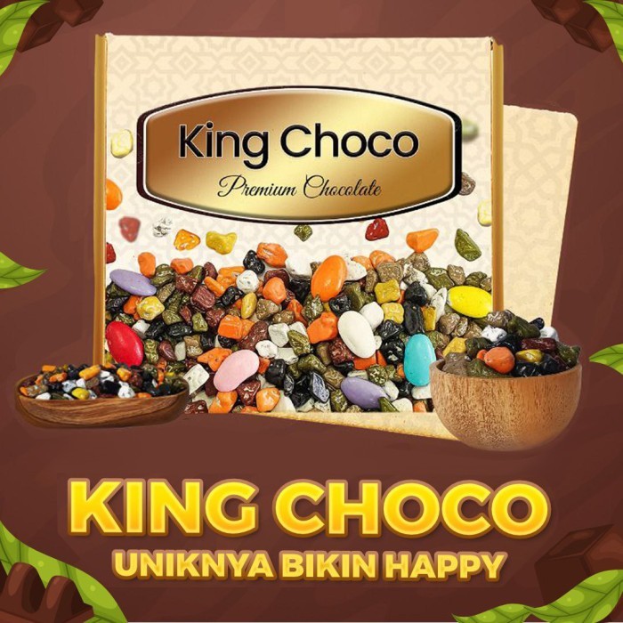 

King Choco Cokelat Turki Premium 100% Halal Tekstur Renyah Dan lembut