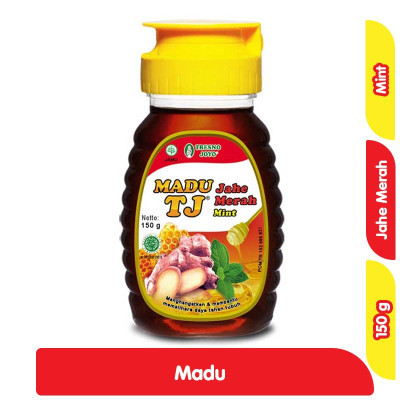 

Tresno Joyo Madu TJ Jahe Merah Mint Botol 150 g