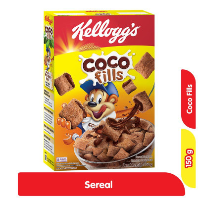 

Kellogg's Coco Fills Sereal Gandum isi Cokelat Box 150 g