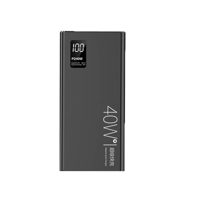 PowerBank Fast Charging PD 40W Powerbank Dual USB Output 3 Input